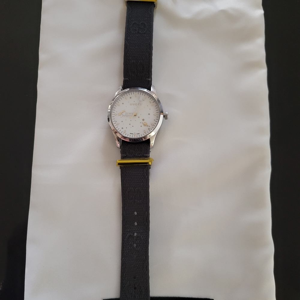 Authentic Gucci 38MM Arial G- Timeless Watch - Picture 10 of 11